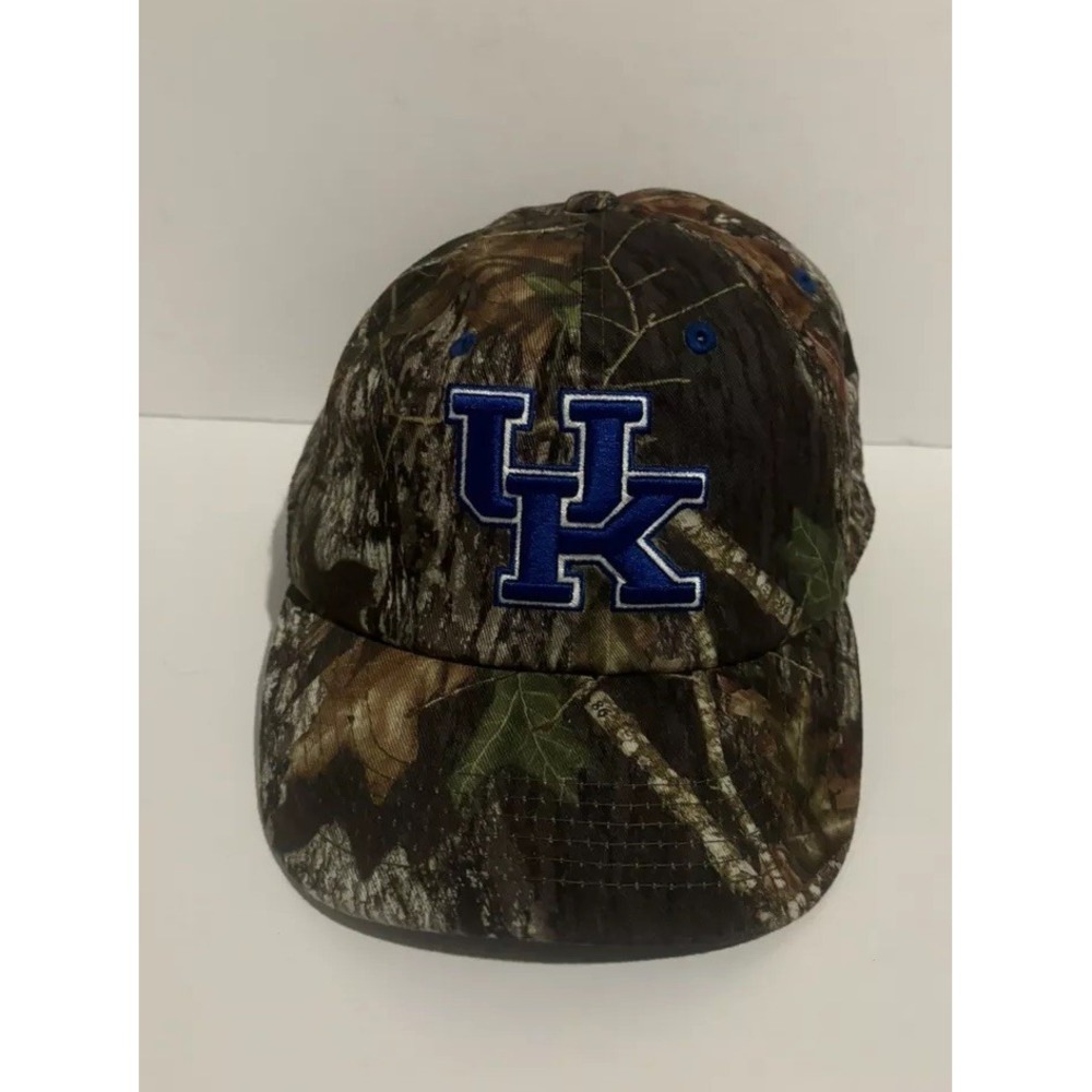 University Of Kentucky Camo Hat Adjustable Cap UK Wildcats Camouflage